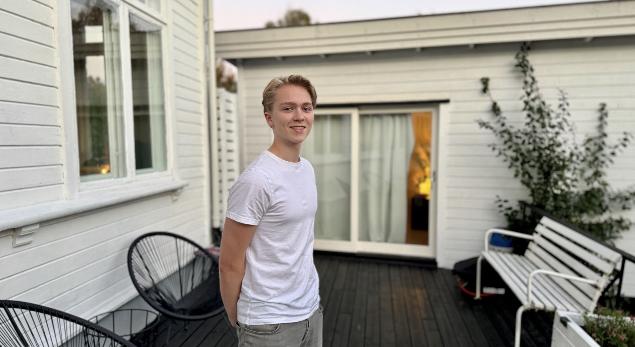 Mio Erichsen på kontoret